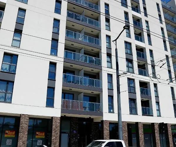 Апартаменти Tramwajowa 17b Лодзь