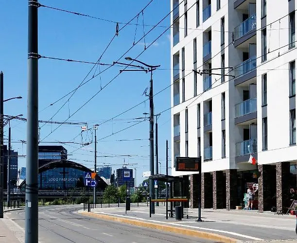 Апартаменти Tramwajowa 17b Лодзь